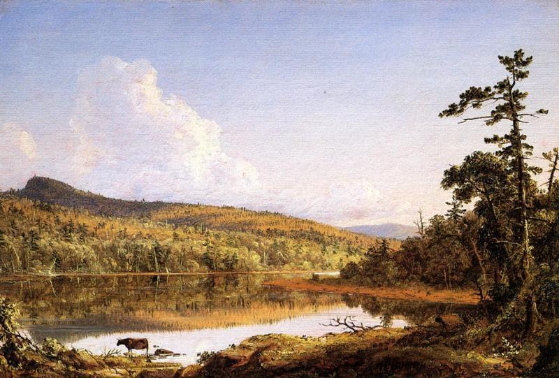 Frederic Edwin Church North Lake Spain oil painting art